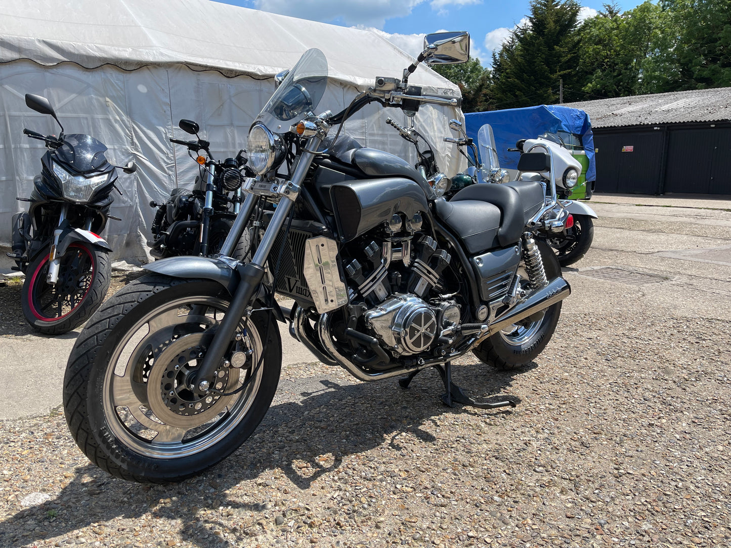 1992 YAMAHA VMAX 1200 FULLPOWER GREY - LOW MILES - FULLY RESTORED - UNREGISTERED